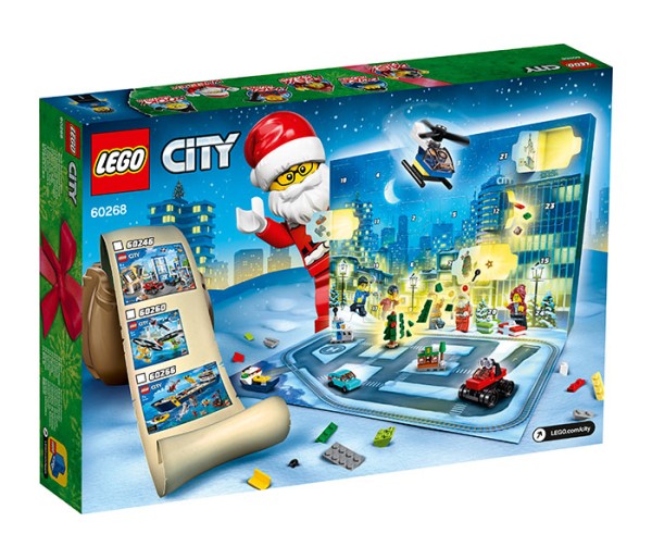 Calendar de Craciun LEGO City, 60268, 5+ ani