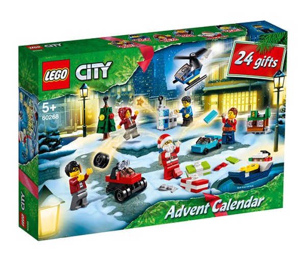 Calendar de Craciun LEGO City, 60268, 5+ ani