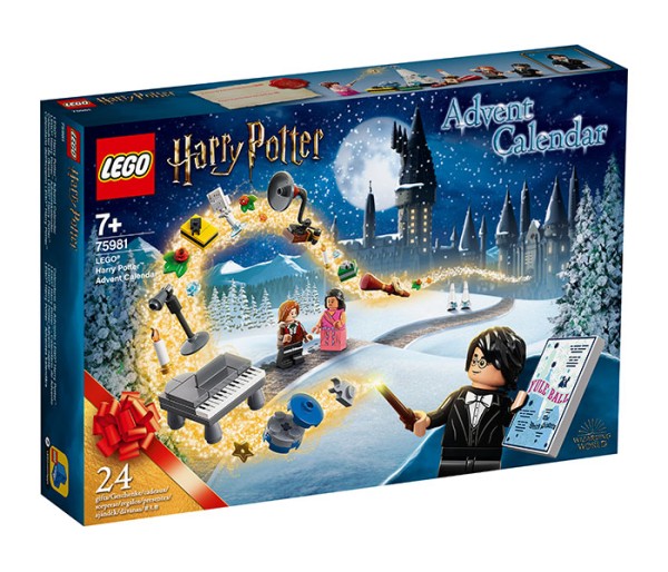 Calendar de Craciun LEGO Harry Potter, 75981, 7+ ani