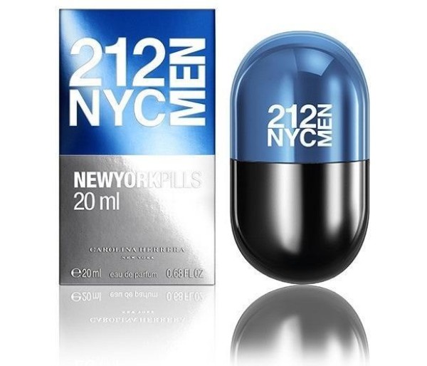 212 NYC Men Pills, Barbati, Apa de toaleta, 20 ml