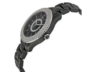 Ceas pentru femei Dior, Model VIII Black Ceramic, 38 mm CD1245E2C001