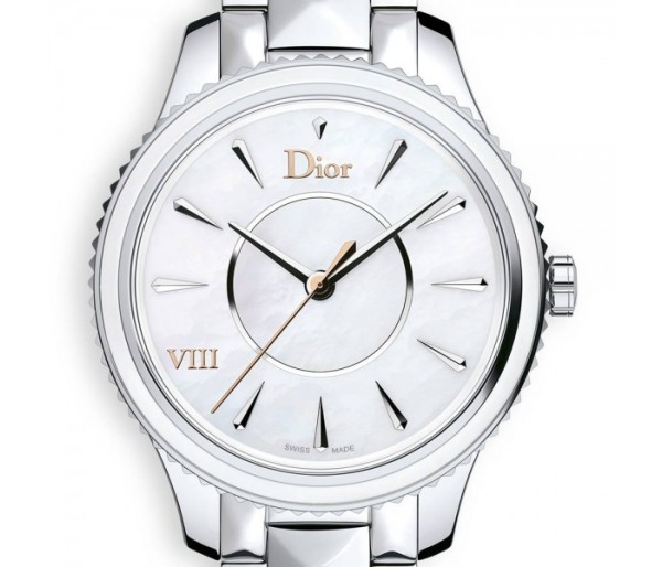 Ceas pentru femei Dior, Model VIII White Ceramic, 33 mm