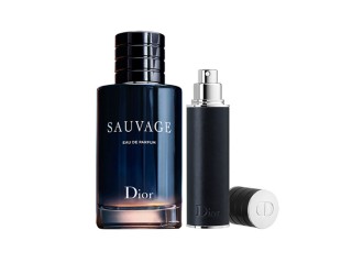 Sauvage, Barbati, Set: Apa de parfum, 100 ml + Apa de parfum, 10 ml 3348901536455