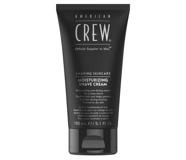 Crema pentru ras American Crew Shaving Skincare Moisturizing, 150 ml
