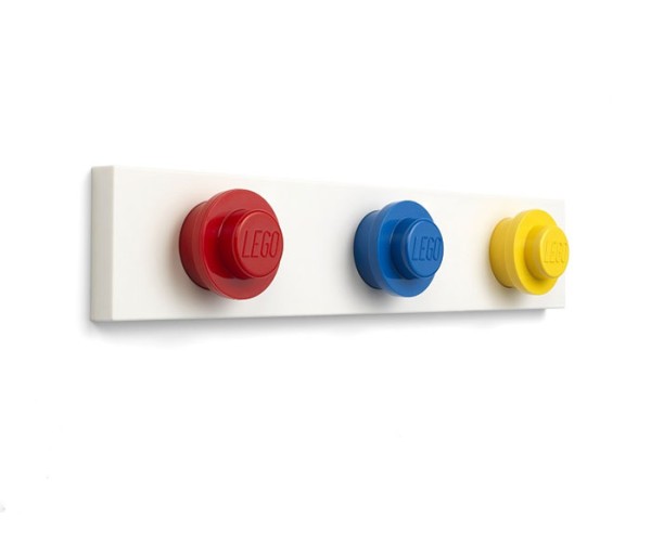 Cuier LEGO - Rosu, Albastru, Galben, 3+ ani