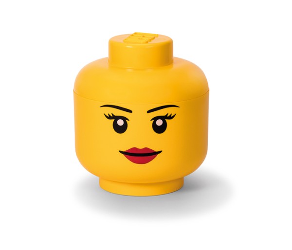 Cutie depozitare L cap minifigurina LEGO fata, 40321725, 4+ ani