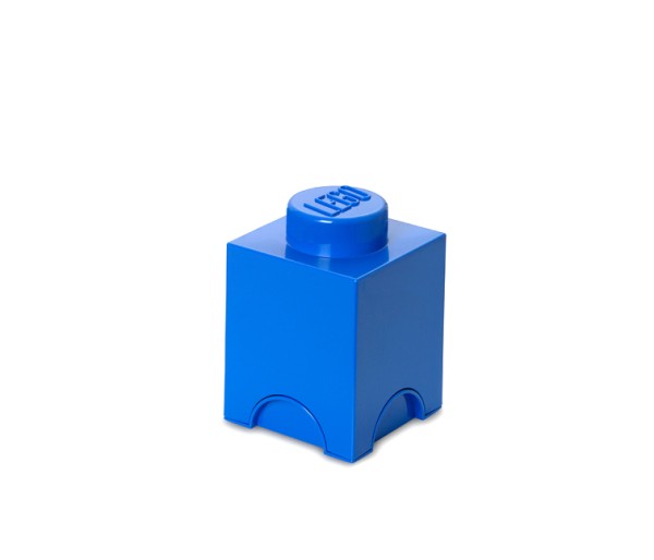 Cutie depozitare LEGO 1x1 albastru inchis, 40011731, 4+ ani