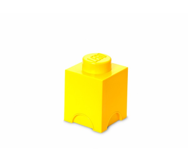 Cutie depozitare LEGO 1x1 galben, 40011732, 4+ ani
