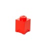 Cutie depozitare LEGO 1x1 rosu, 40011730, 4+ ani