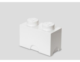 Cutie depozitare LEGO 1x2 alb, 40021735, 4+ ani 5706773400256