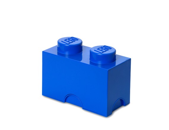 Cutie depozitare LEGO 1x2 albastru inchis, 40021731, 4+ ani 5706773400218