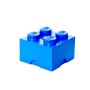 Cutie depozitare LEGO 2x2 albastru inchis, 40031731, 4+ ani