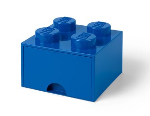 Cutie depozitare LEGO 2x2 cu sertar, albastru, 40051731, 4+ ani 40051731