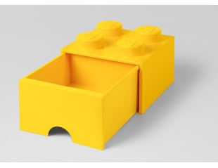 Cutie depozitare LEGO 2x2 cu sertar, galben, 40051732, 4+ ani 40051732
