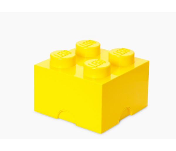 Cutie depozitare LEGO 2x2 galben, 40031732, 4+ ani