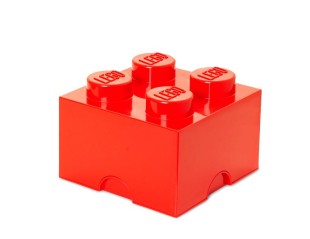 Cutie depozitare LEGO 2x2 rosu, 40031730, 4+ ani 40031730