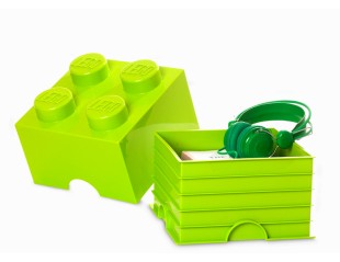 Cutie depozitare LEGO 2x2 verde deschis, 40031220, 4+ ani 5701922400309
