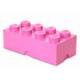 Cutie depozitare LEGO 2x4 roz, 40041739, 4+ ani