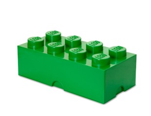 Cutie depozitare LEGO 2x4 verde inchis, 40041734, 4+ ani 40041734