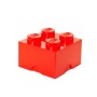 Cutie depozitare LEGO 2x2 rosu, 4+ ani