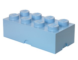 Cutie depozitare LEGO 2x4 albastru deschis, 4+ ani 5706773400461