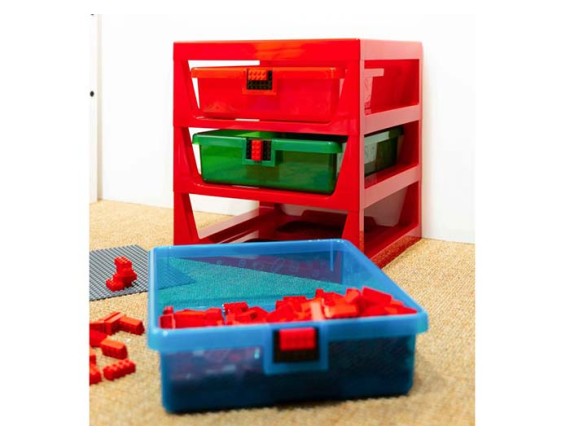 Cutie depozitare LEGO cu trei sertare, 40950001, 4+ ani 5711938032081