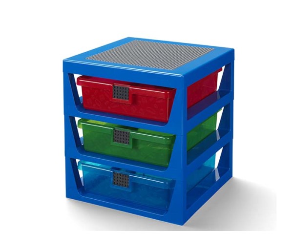Cutie depozitare LEGO cu trei sertare, 40950002, 4+ ani