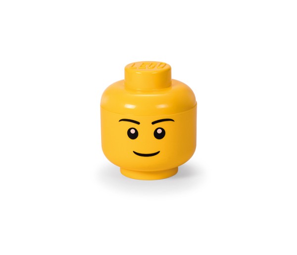 Cutie depozitare S cap minifigurina LEGO baiat, 40311724, 4+ ani