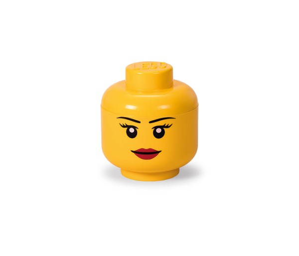 Cutie depozitare S cap minifigurina LEGO fata, 40311725, 4+ ani