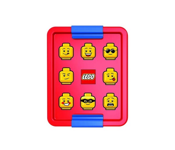 Cutie pentru sandwich LEGO Classic albastru-rosu, 40520001, 4+ ani