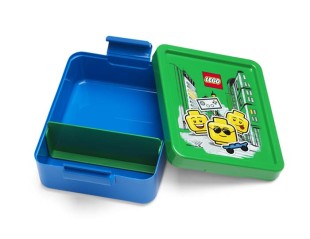 Cutie pentru sandwich LEGO Iconic albastru-verde, 40521724, 4+ ani 5711938030360