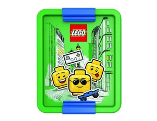 Cutie pentru sandwich LEGO Iconic albastru-verde, 40521724, 4+ ani 5711938030360