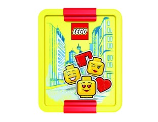 Cutie pentru sandwich LEGO Iconic rosu-galben, 40521725, 4+ ani 5711938030377