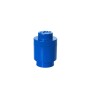 Cutie rotunda depozitare LEGO 1x1 albastru inchis, 40301731, 4+ ani