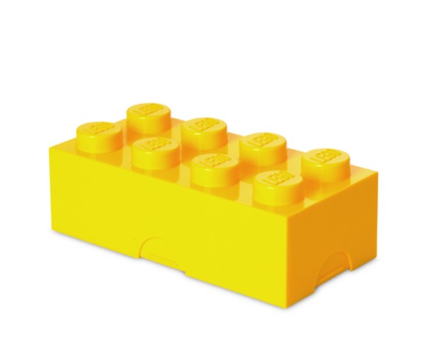 Cutie sandwich LEGO 2x4 galben, 40231732, 4+ ani