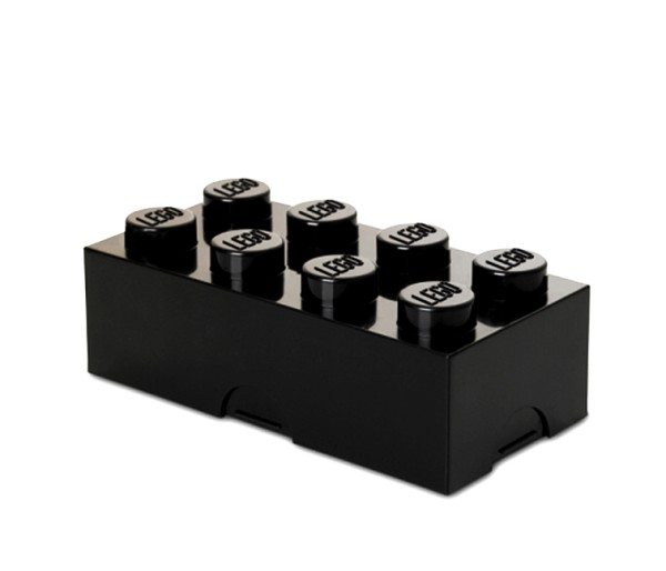 Cutie sandwich LEGO 2x4 negru, 40231733, 4+ ani