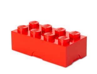 Cutie sandwich LEGO 2x4 rosu, 40231730, 4+ ani 5706773402304