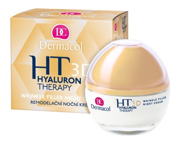 Hyaluron Therapy 3D, Femei, Crema anti-rid pentru noapte, 50 ml