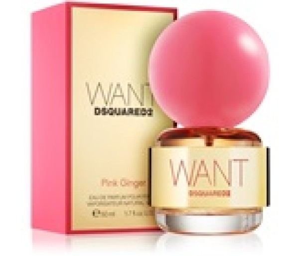 Want Pink Ginger, Femei, Apa de parfum, 50 ml