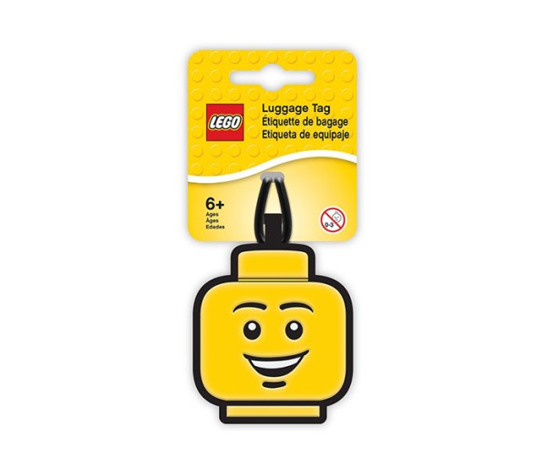 Eticheta bagaje cap minifigurina LEGO baiat, 51167