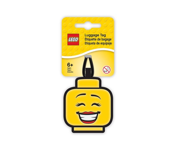 Eticheta bagaje cap minifigurina LEGO fata, 51168