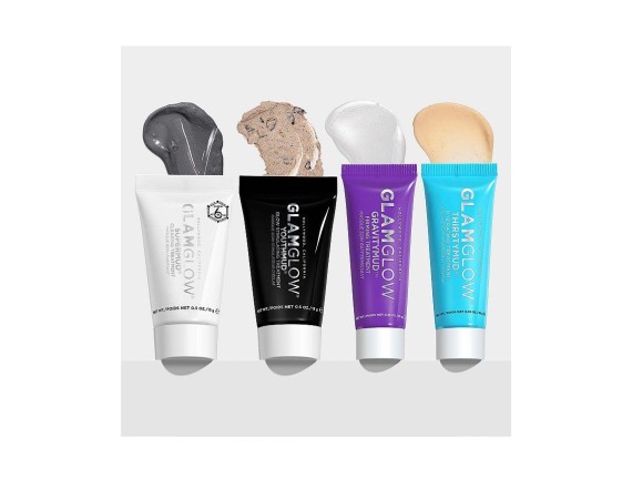 Instant Celebrity Skin Masking, Set: Supermud Clearing Treatment 15 g + Youthmud Glow Stimulating Treatment 15 g + Thirstymud Hydrating Treatment 10 g + Gravitymud Firming Treatment 10 g 889809012601
