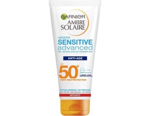 Ambre Solaire Sensitive Expert Anti-Age, Crema pentru corp, SPF 50+, 100 ml 3600542115667