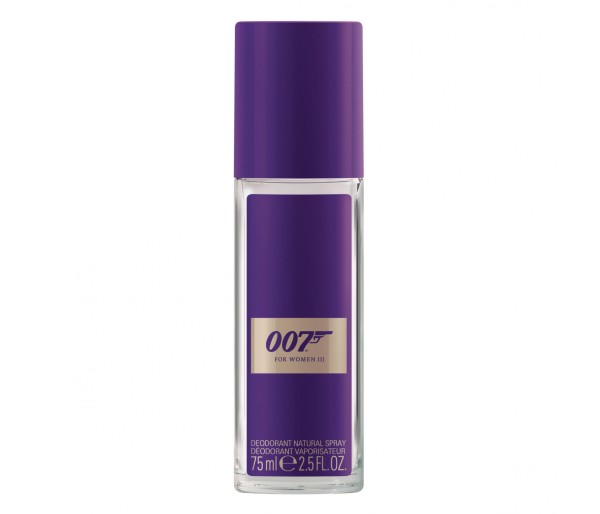 007 III, Femei, Deodorant spray, 75 ml