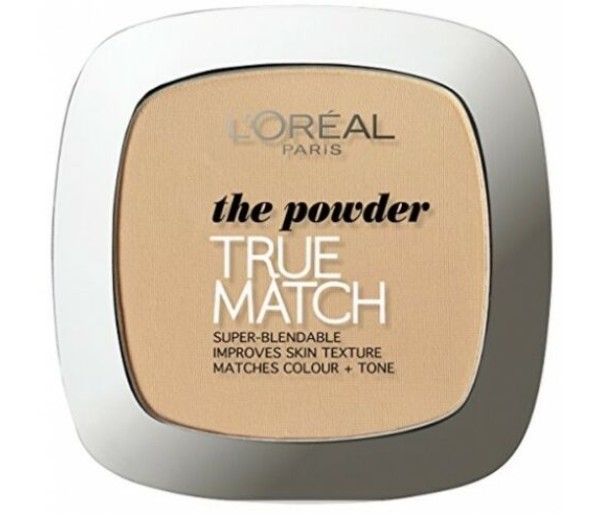 True Match Compact Powder, Femei, Pudra compacta, 3D/W3 Golden Beige, 9 g