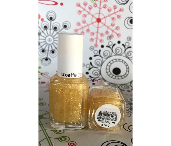 Lac de unghii Essie LuxEffects No.276 As Gold As It Gets, 13.5 ml