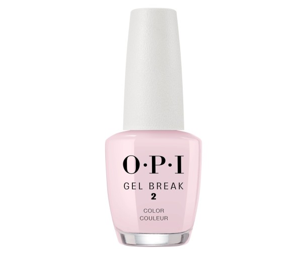 Lac de unghii OPI Gel Break Properly Pink Treatment System, 15 ml
