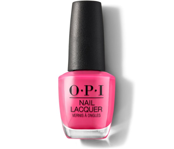 Lac de unghii OPI Nail Lacquer Kiss Me On My Tulips, 15 ml