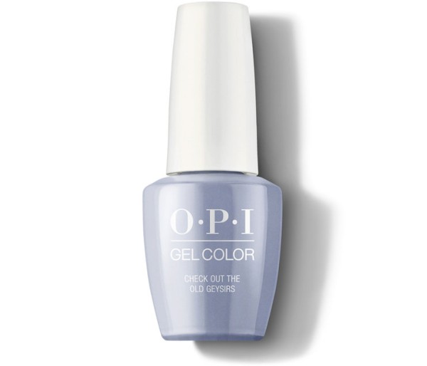 Lac de unghii semipermanent OPI Gel Color Check Out The Old Geysirs, 15 ml