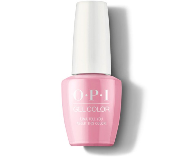 Lac de unghii semipermanent OPI Gel Color Lima Tell You About This Color!, 15 ml